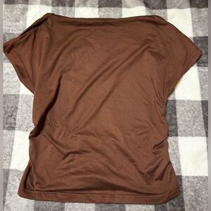 SHEIN Women's Casual Tight Short T-Shirt With Round Neckline And Open Back